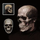 Маска с подвижными челюстями и черепом на всю голову для Хэллоуина, украшение для Хэллоуина, страшный шлем, страшная маска, маскарад, праздничное украшение для вечеринки, подарок