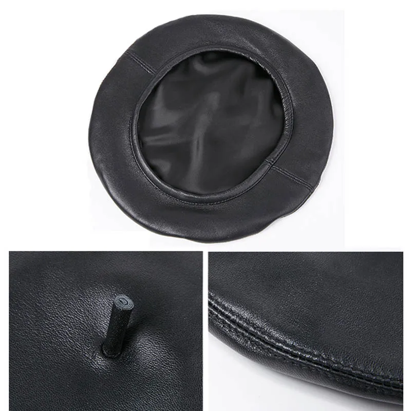 Fibonacci модная обувь из натуральной кожи берета Одежда высшего качества овечьей 2019