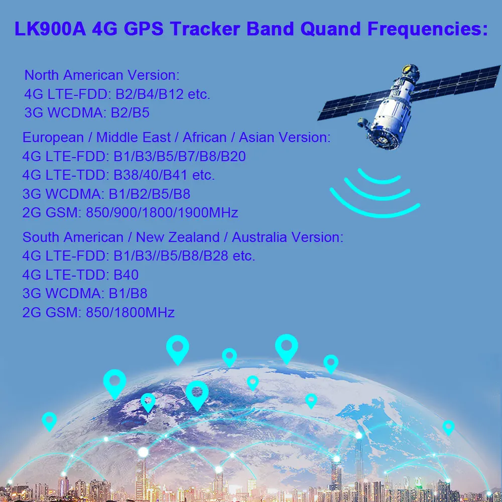 GPS-трекер LK900A 4G LTE 6000 мА · ч | Автомобили и мотоциклы