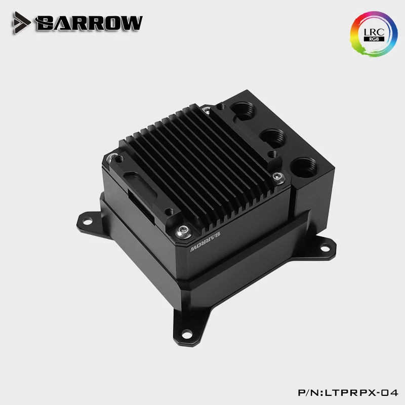 

Barrow POM CPU Water cooling Block Pump Reservoir 17W PWM for INTEL/AMD/X99/X299 integrated pump and reservoir LTPRP-04