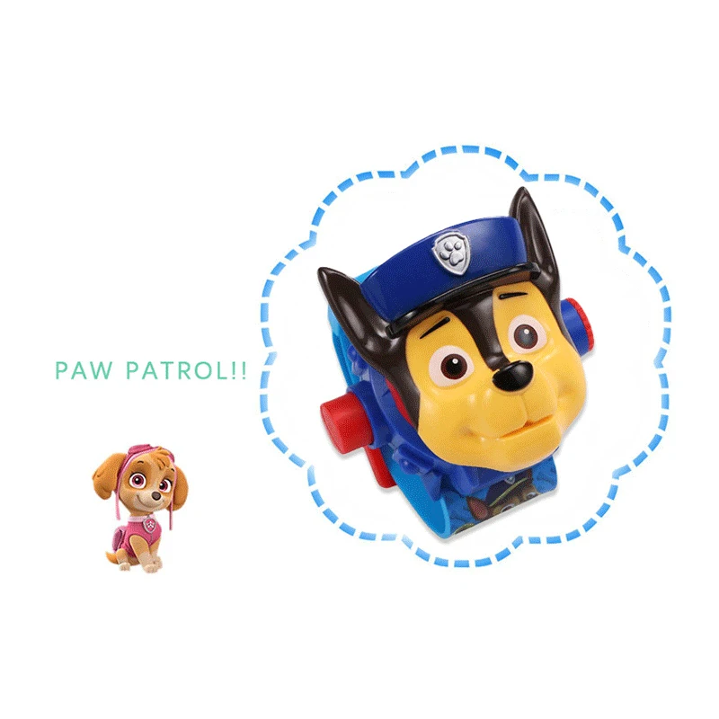 Paw patrol игрушки набор 3D проекционные часы фигурка на день рождения Аниме Фигурка Patrulla Canina игрушка подарок
