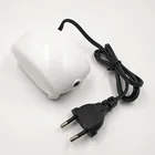 2,5 Вт низкий уровень шума эффективный аквариумный кислородный насос аквариум Бесшумная заправочная рыба маленький аэрационный насос штепсельная вилка ЕС 1 шт