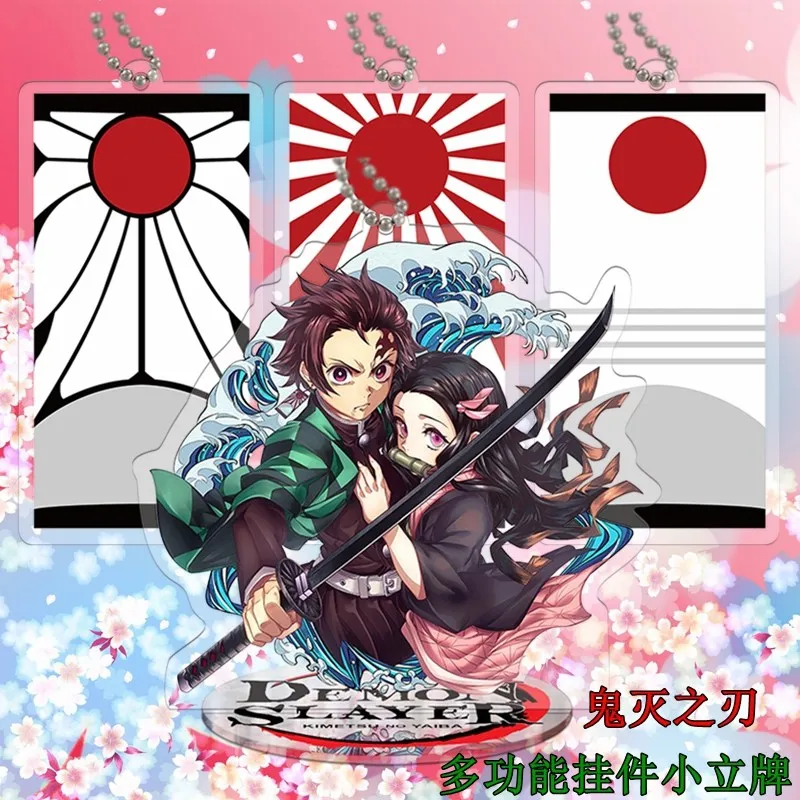Аниме Demon Slayer: Kimetsu no Yaiba Kamado Nezuko Tanjirou Косплей стол стенд фигурка модель акриловый