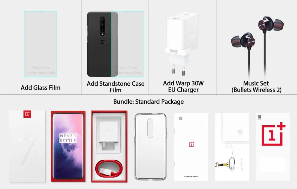Глобальная прошивка OnePlus 7 Pro 6 GB 128 GB смартфон 48MP камера Snapdragon 855 6,67 дюймов 2 K+ AMOLED экран разблокировка UFS 3,0
