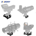 Небольшая пластина Ласточкин хвост SVBONY с фиксирующим винтом, быстроразъемный направляющий прицел, адаптер, кронштейн для астрономического телескопа