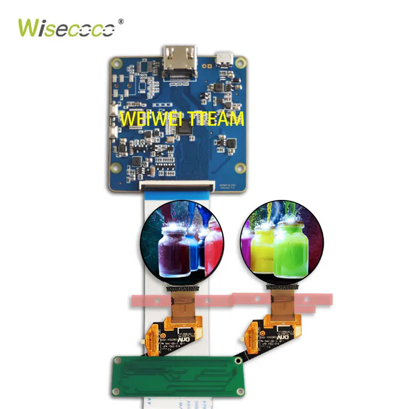 1 39 дюймовый круглый дисплей OLED AMOLED Круглый ЖК 400*400 прочный с высоким разрешением