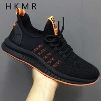 2021 new men mesh breathable flat heel shoes sport running casual popcorn outsole sports leisure wild comfortable tide shoes