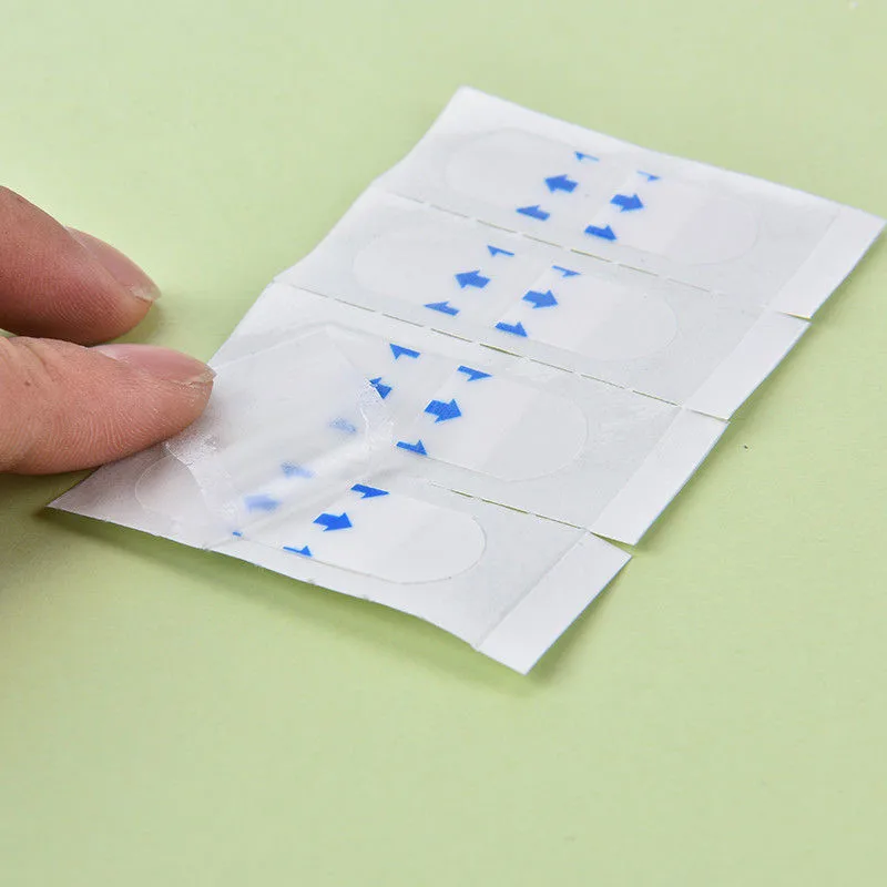 40 шт. невидимые тонкие наклейки для лица в форме V быстрая работа косметическая