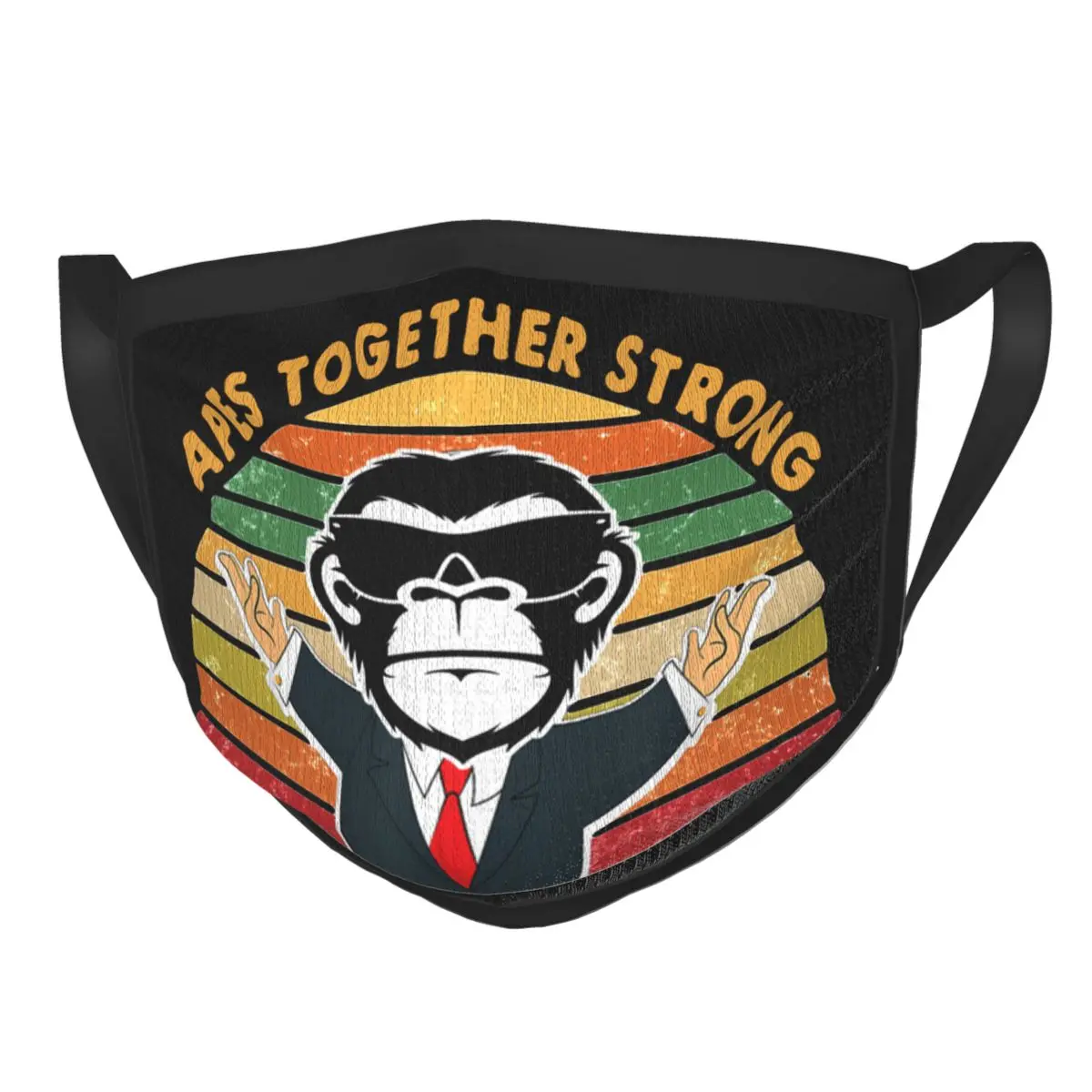 Многоразовая маска для лица Apes Together WSB Stonks Market Пылезащитная GME против смога