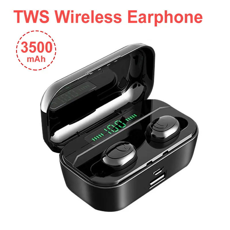 Мини TWS 5 0 беспроводные наушники вкладыши стерео Беспроводная Bluetooth гарнитура HIFI