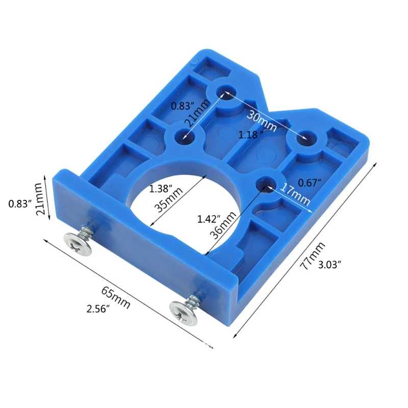 

35mm Hinge Jig Hinge Installation Wood Drill Guide Locator Hinge Hole Opener Boring Furniture Door Cabinets Tool For Carpentry
