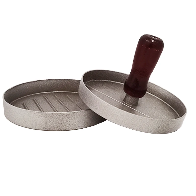 Алюминиевый антипригарный пресс для бургеров машина приготовления котлеты