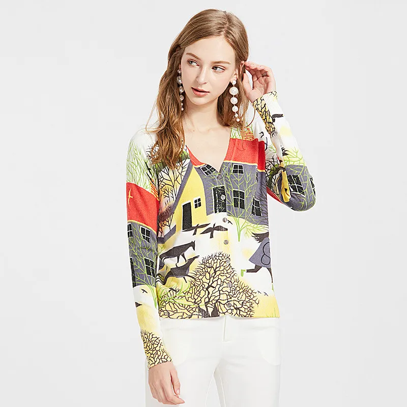 Корейский вязаный кардиган свитер 2021 женская обувь Сезон весна-осень