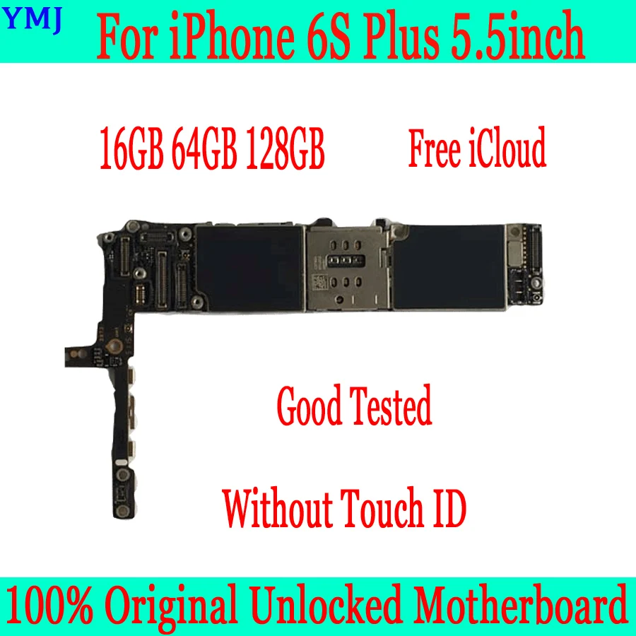 Материнская плата для iphone 6S Plus 16 Гб 64 128 ГБ + полные чипы 100% оригинальная