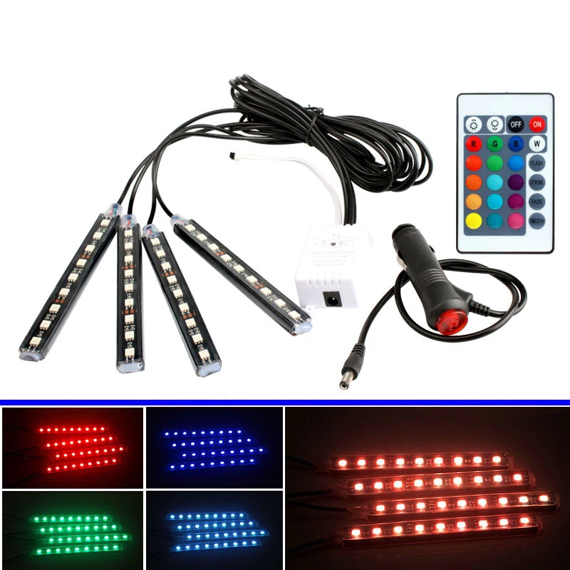 Автоматисветодиодный светодиодная RGB лента для создания атмосферы 36/48/72