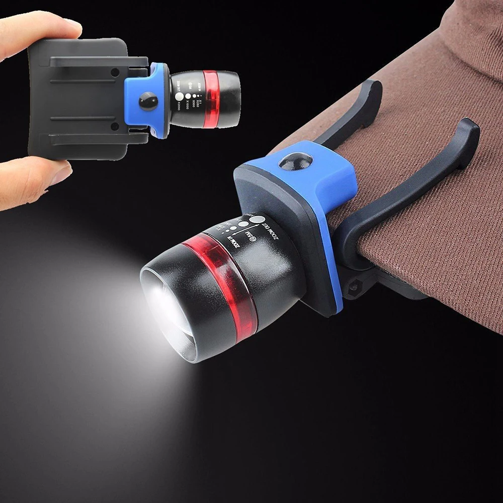 

Flashlight Cap Light Outdoor Emergency Torch Lightweight Aluminum alloy