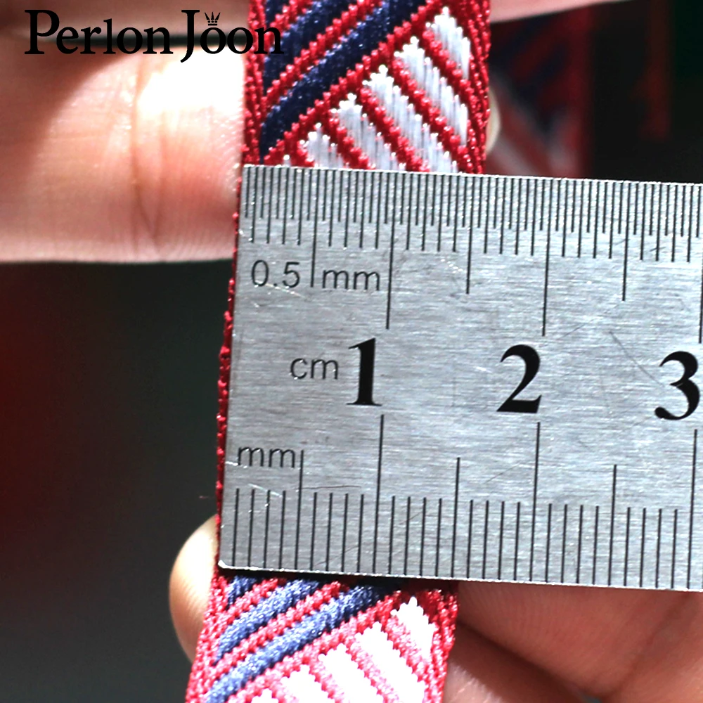 1.6cm twill jacquard embroidered woven ribbon multi-color polyester Webbing for bag clothing shoes decorative accessories ZD021 | Дом и сад