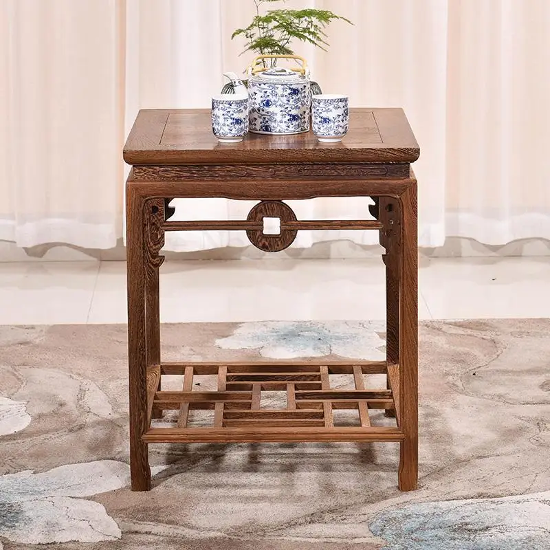 2000 мебель из красного дерева деревянный журнальный столик с крыльями курицы