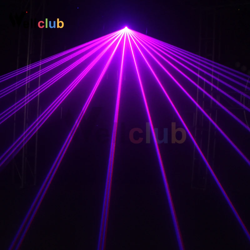 3 Вт RGB анимационный лазерный сценический светильник программируемый проектор dmx