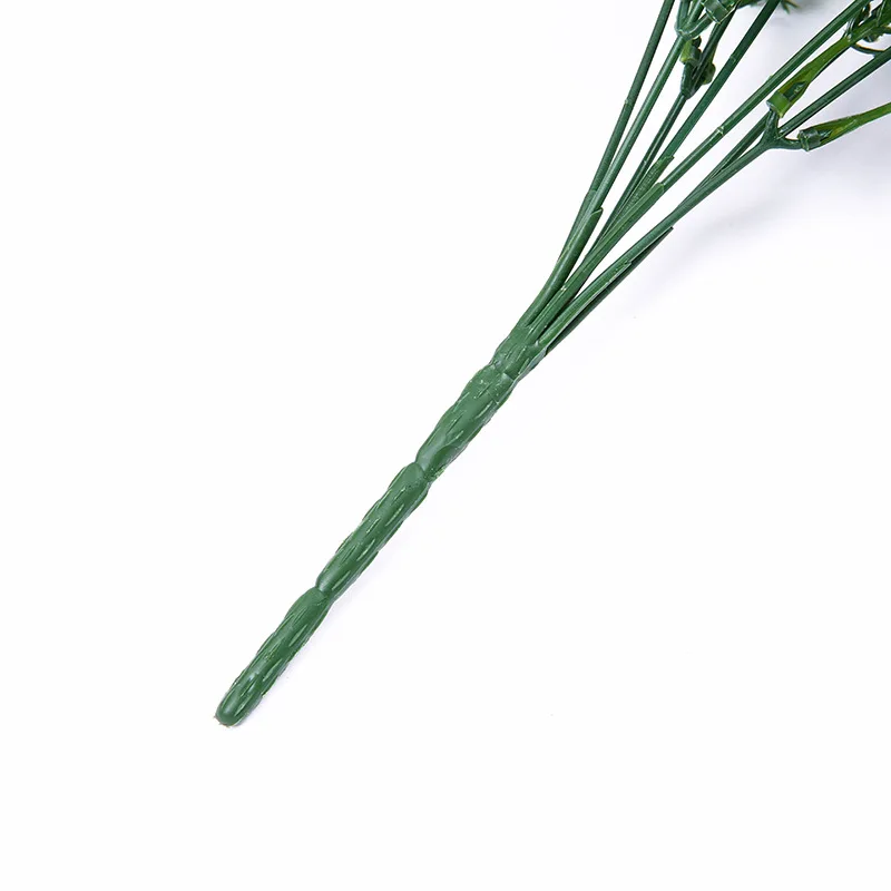 7 вилок зеленые пластиковые искусственные растения имитация травы башня