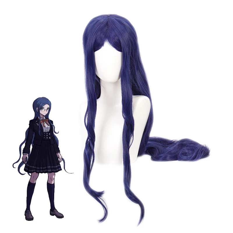 

Anime Danganronpa V3 Shirogane Tsumugi Cosplay disfraz peluca abrigo + camisa + falda Halloween Navidad Fiesta traje uniforme