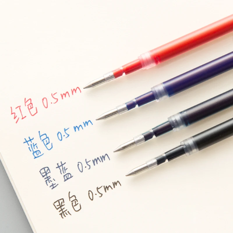 0 5 мм нейтральный цвет синий черный Большие размеры пресс тип стержни для гелевых
