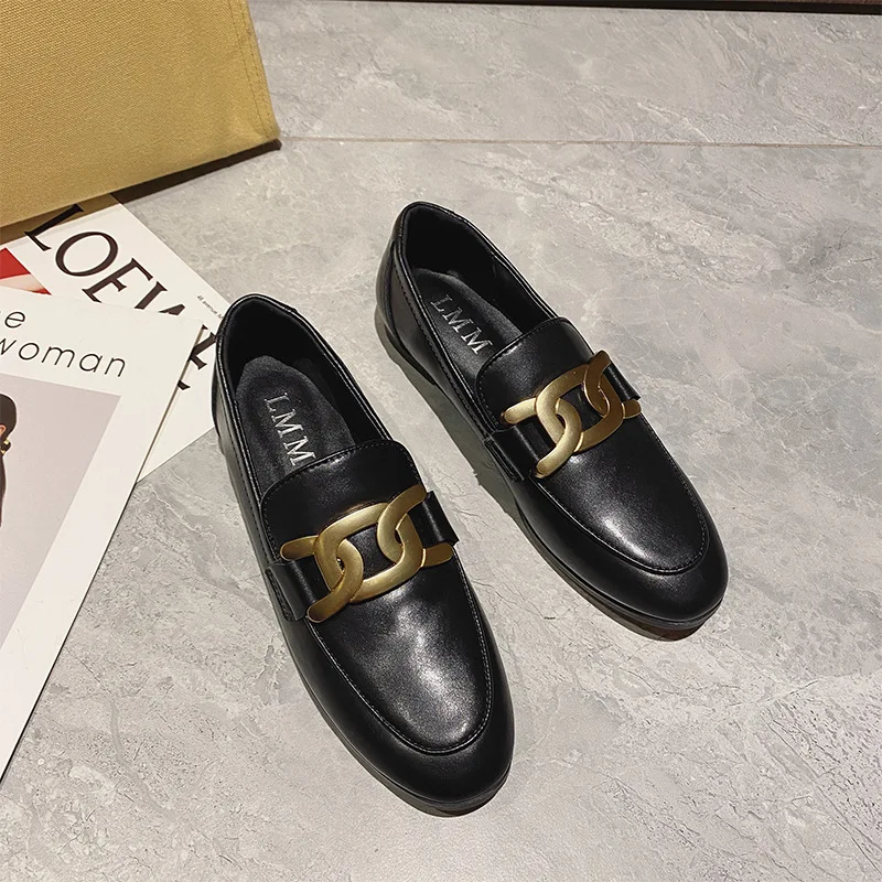 Women's Casual Shoes with Plain Leather Shoes  Shoes for Women  Oxford Shoes for Women  Flat  Womens Shoes