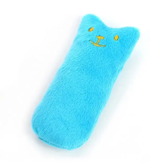 Игрушка для кошек, питомец, котенок, Жевательная вокальная игрушка, когти, большой палец, укус, кошка, мята, для кошек, Горячие Зубы, шлифовка, кошачья мята, Забавный интерактивный плюшевый - Цвет: D
