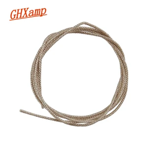 Свинцовый провод для колонок GHXAMP, 1 м, плетеный провод для колонок 4, 6,5, 8, 10 дюймов