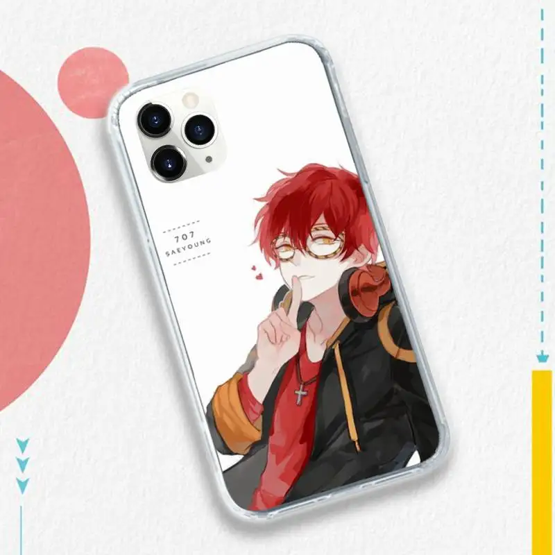 

707 Mystic Messenger game high quality Phone Case shell for iPhone 11 12 pro XS MAX 8 7 6 6S Plus X 5S SE 2020 XR