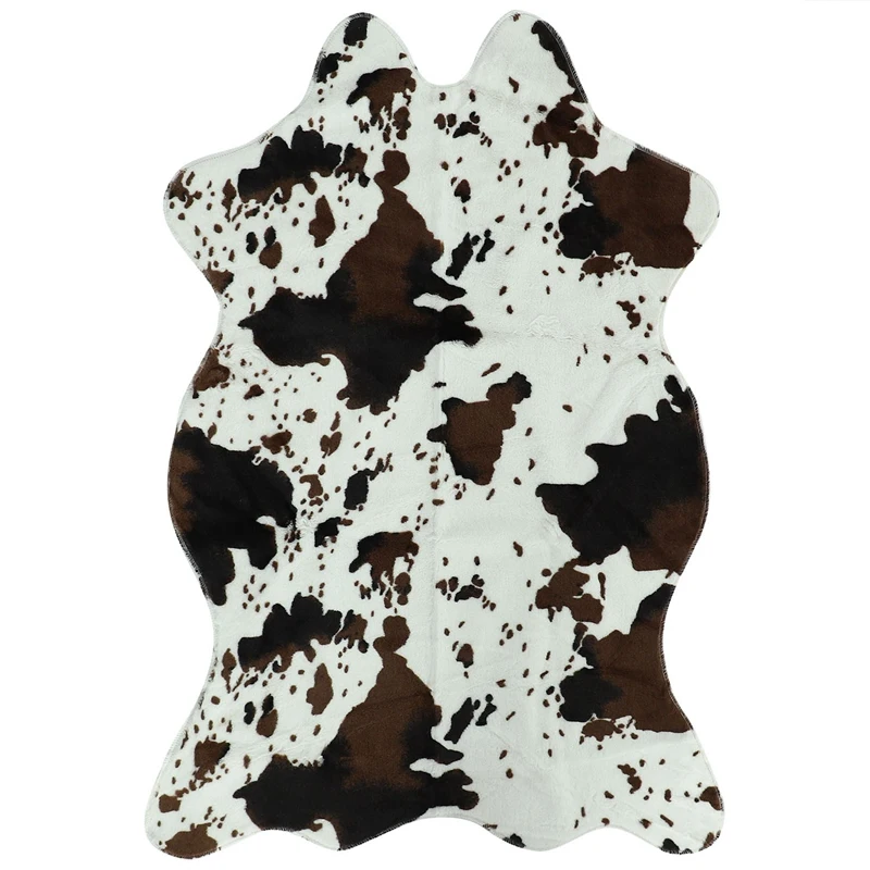 Коврики и ковровые покрытия из коровы с имитацией кожи животных для гостиной