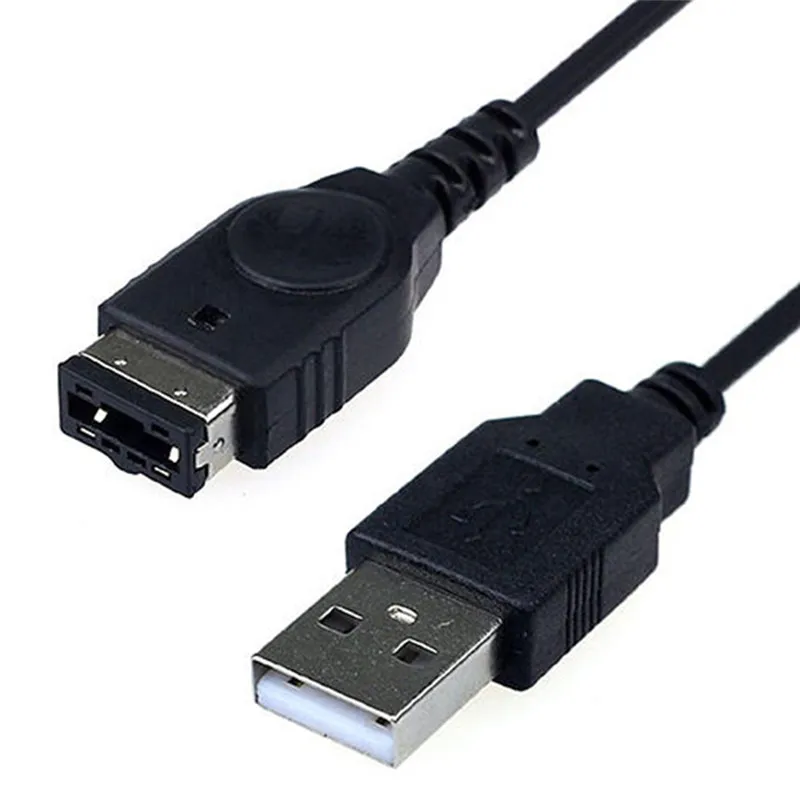 Новинка 1 шт. черный USB-кабель для зарядки зарядный кабель для/SP/GBA/GameBoy/NS/DS |