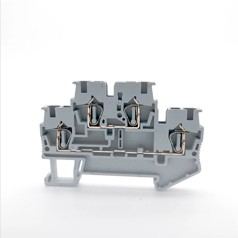 Флейта самоблокирующаяся пружинная Клемма двухслойный пружинный