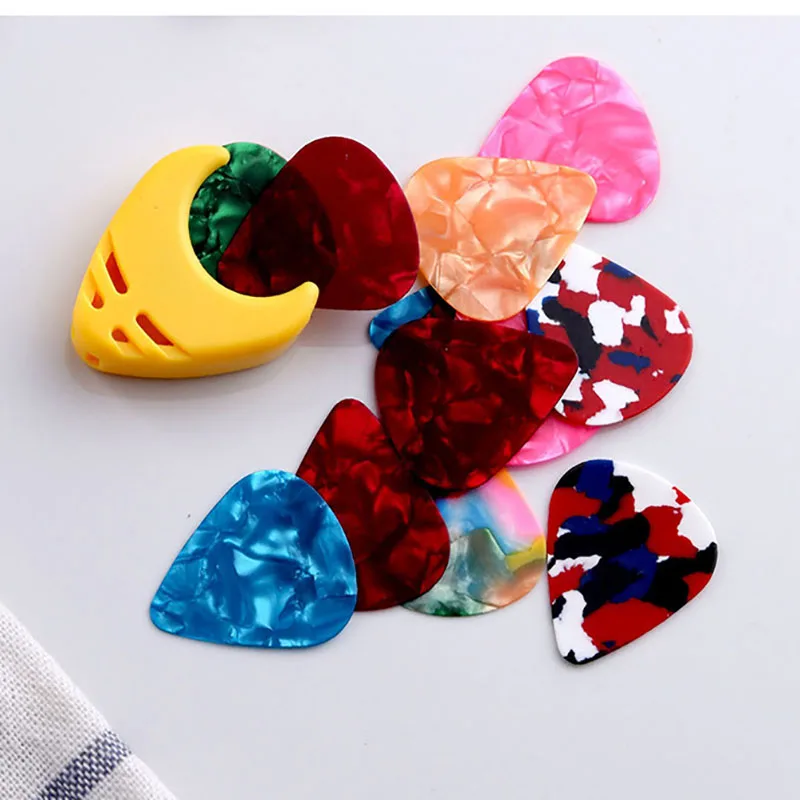 1pcs gitarre picks box durable gitarre picks box halter fall elektrische akustische gitarre teile kunststoff material gitarre zubehör free global