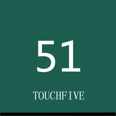 TOUCHFIVE 168 цветов одиночные художественные маркеры Кисть ручка эскиз на спиртовой основе маркеры двойная головка манга ручки для рисования товары для рукоделия - Цвет: 51-dark green