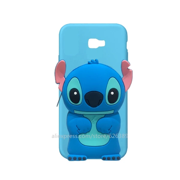 13 3D чехол, чехол для samsung J6 Plus/J4 Plus, силиконовый мультяшный кошелек для samsung J4 J6, чехол s, милый Ститч, Тоторо, единорог - Цвет: 13