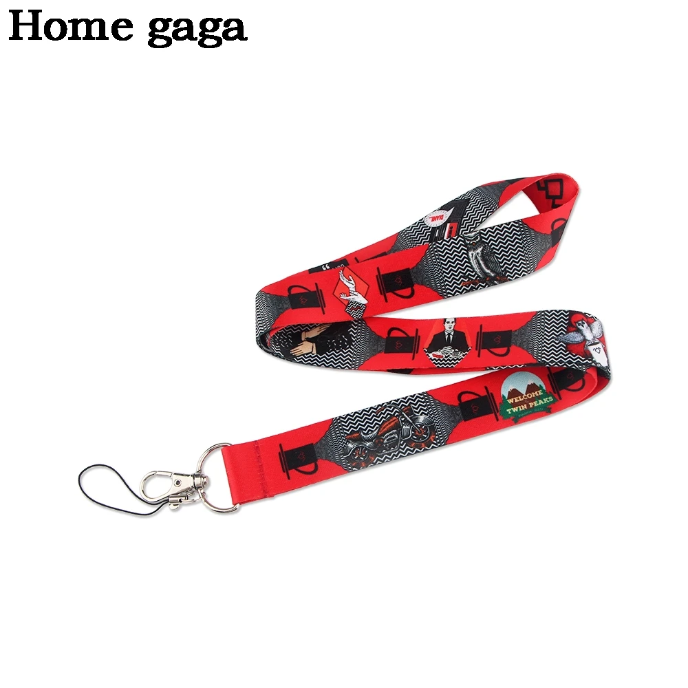 

D3233 Homegaga tv Lanyard Neck Strap for key ID Card Cellphone Straps Badge Holder DIY Hanging Rope Neckband Accessories