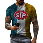 Футболка мужская оверсайз с принтом, уличная одежда в стиле хип-хоп, удобная дышащая Модная рубашка в стиле ретро, лето 2021