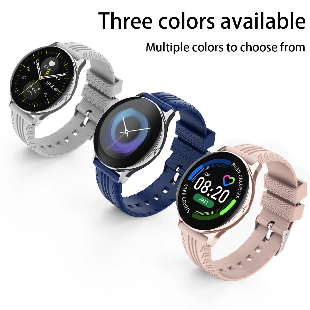 

LIGE New Bluetooth call Smartwatch men And women multifunctional sports heart rate Blood pressure waterproof smart watch +Box