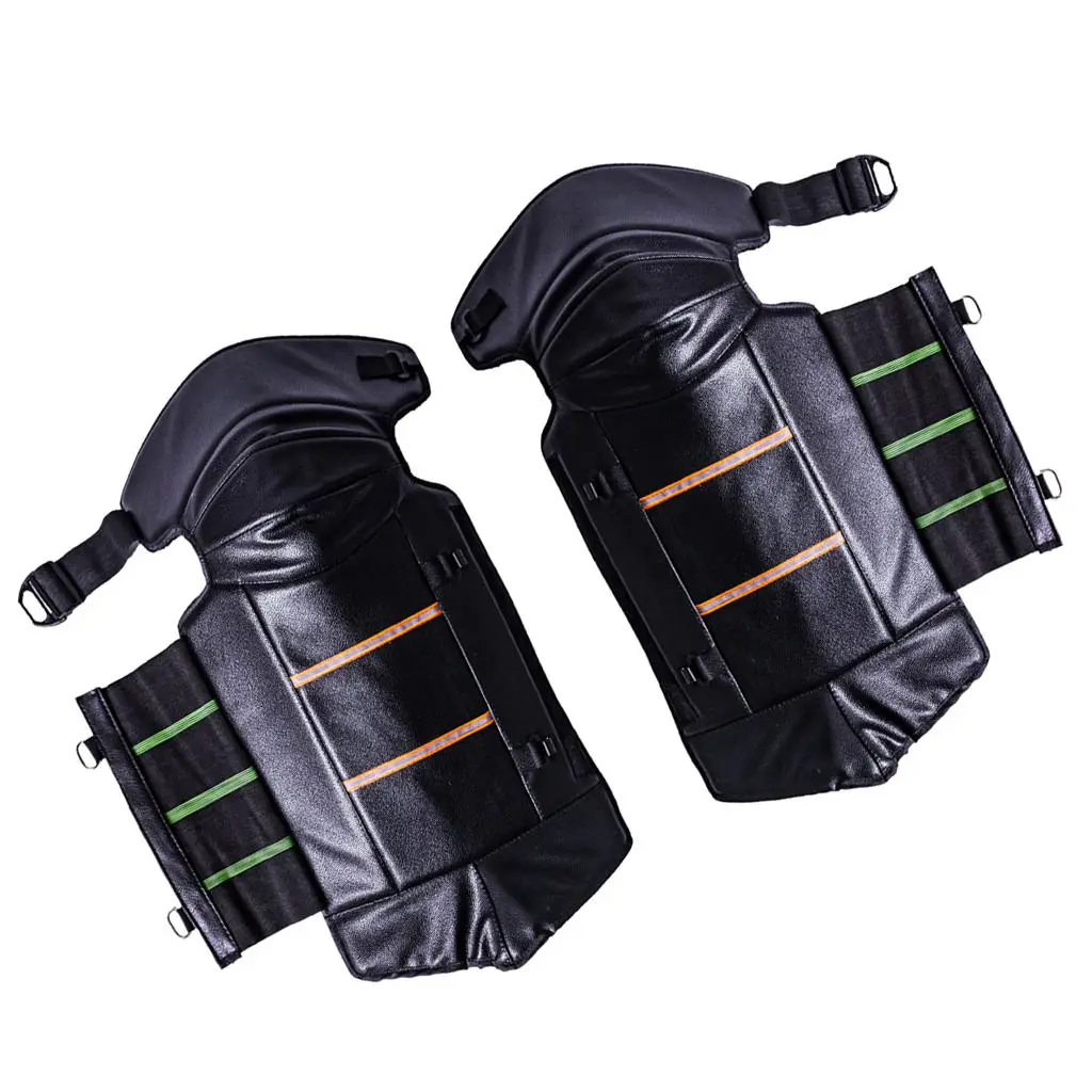 

Pair Motorcycle Motocross Knee Pad Protector Windproof Waterproof Keep Warm