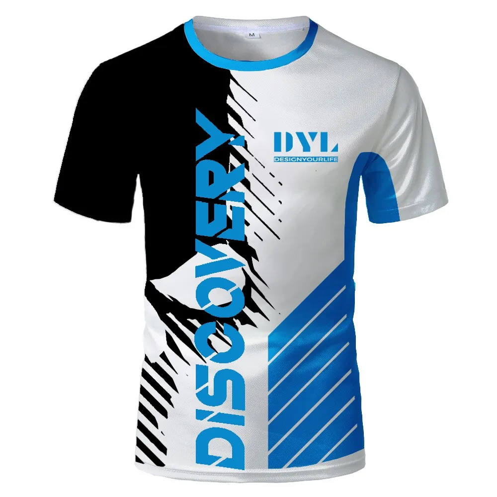 

Fashion New 3D Printing Motorsport Summer Hot Sale Short-Sleeved Round Neck Men And Women Same Sports T-Shirt