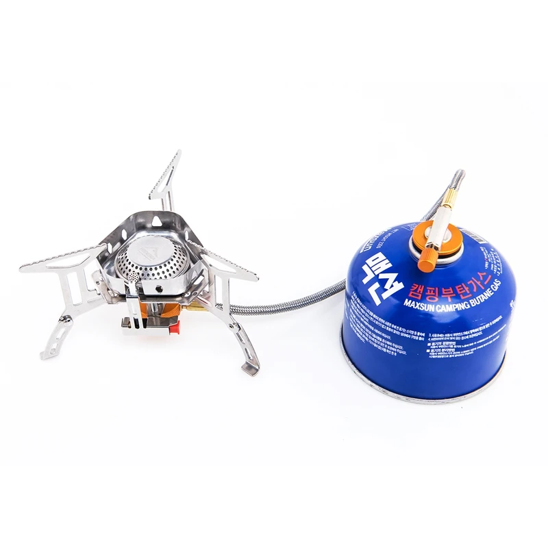 

Widesea Camping Windproof Portable Backpacking Stoves with Piezo Ignition Lightweight Gas Burner for Outdoor