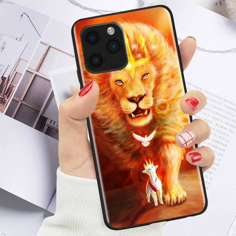 

For iPhone 11 12 Case Lion iPhone Phone Case For 7 8 Plus X XR XS MAX 11 12 Pro MAX SE 2020 12 Mini Funda Coque Carcasa