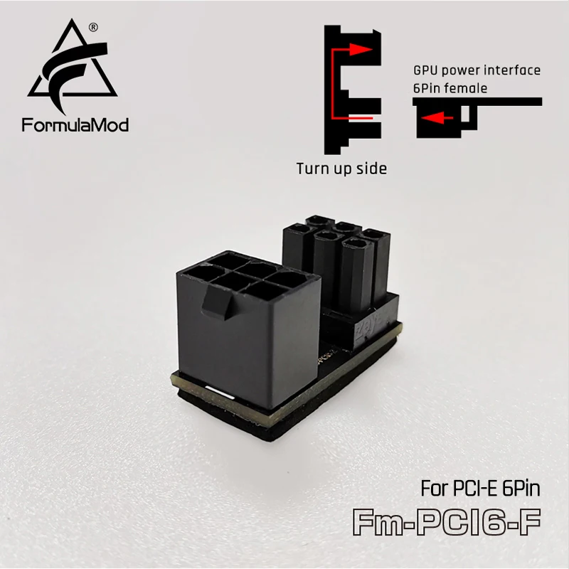 PCI 6pin - up side FormulaMod Fm-PCI/ATX/USB, преобразователь направления интерфейса, для интерфейса питания GPU/материнской платы ATX24pin USB3.0 - Цвет лезвия: PCI 6pin - up side
