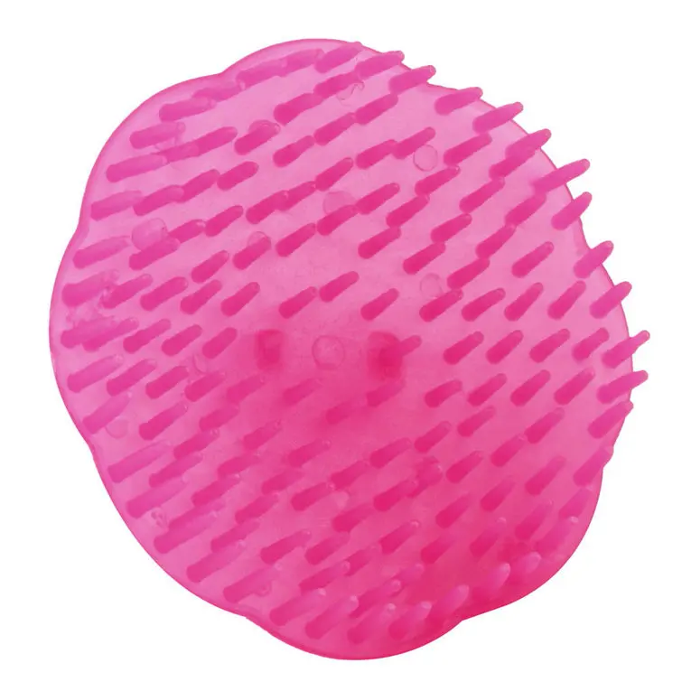 Массажная щетка для мытье шампунем волос массажная расческа кожи головы душ тело