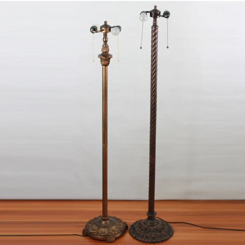 

Tiffany European Baroque garden color glass floor lamp dining room bedroom decoration lamp