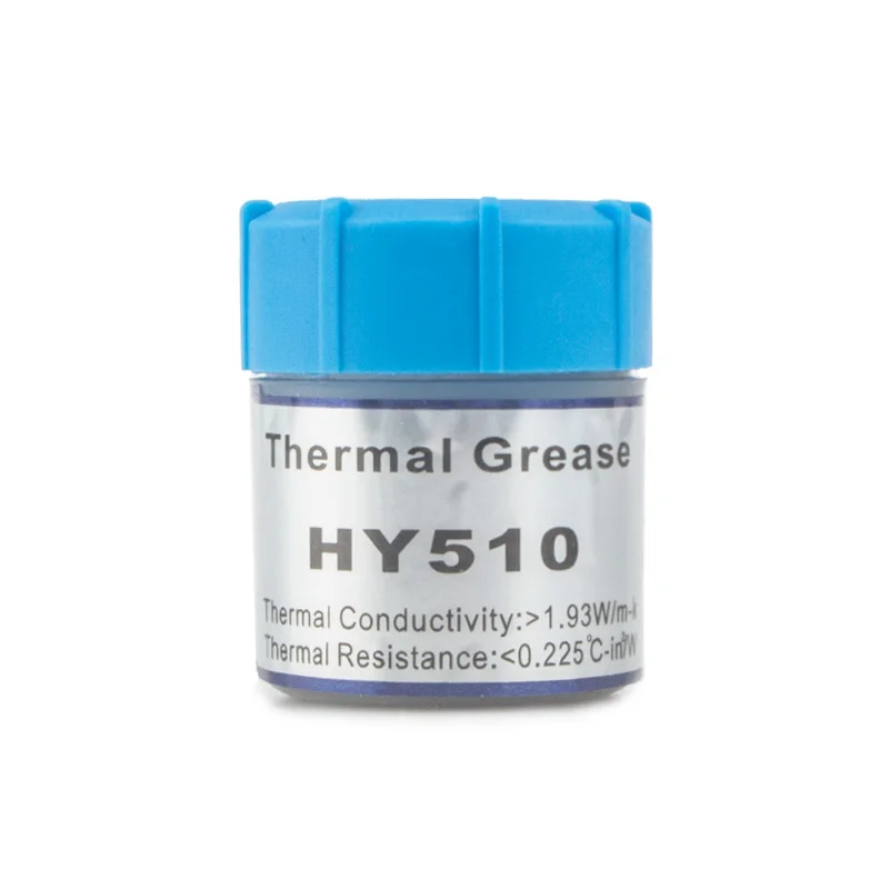 10g ! HY510 CPU Cooling and Thermal Grease Compound Paste Heatsink Fan GPU LED Components Silver Silicone Repair Tool | Обустройство