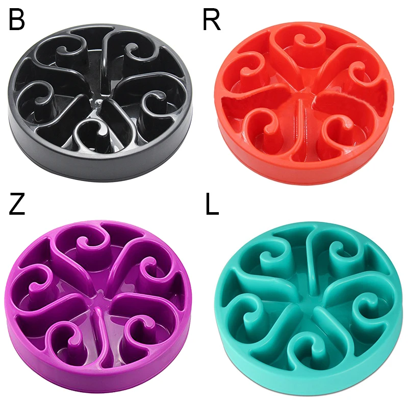 

Puzzle Pet Slow Food Bowl Slow Food Anti-Choking Feeder Dog Bowl