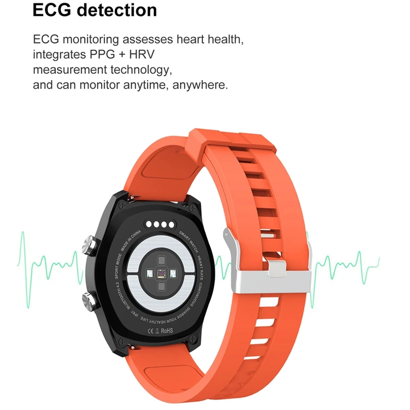 Новинка 2020 Смарт-часы Alaceli для мужчин и женщин Bluetooth вызов 360*360 HD ЭКГ + ППГ Android IOS