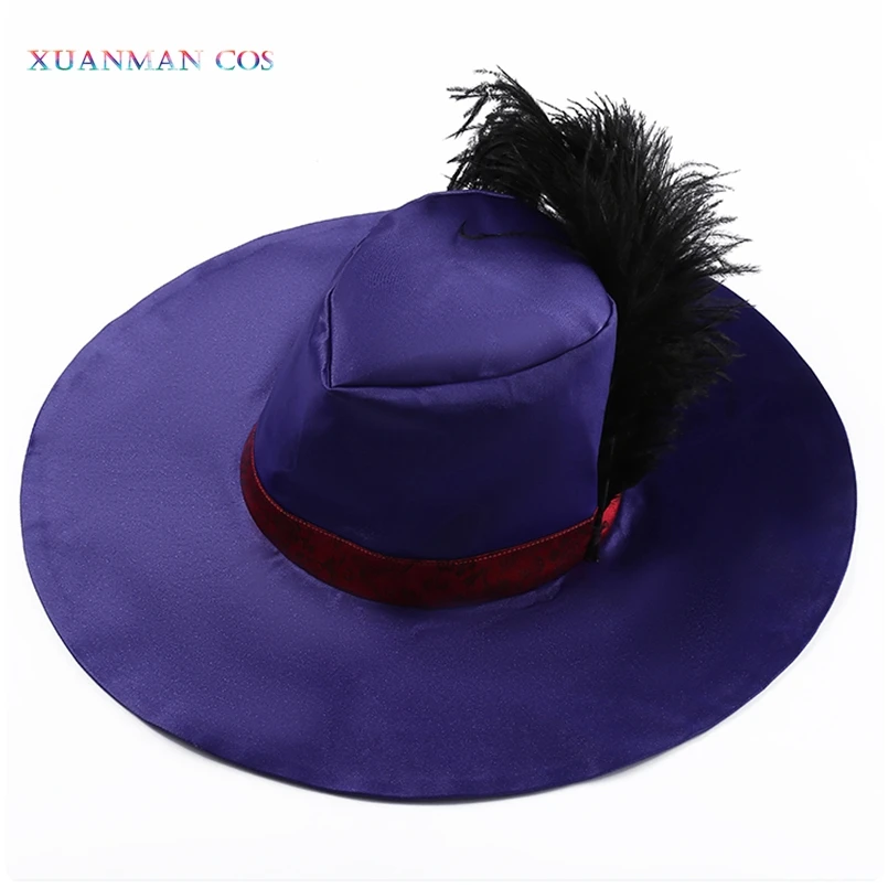 Twisted-Wonderland Snow Princess Rook Hunt Coat Pants Suit Purple Adult Clothing Halloween Cosplay Costume For Women Man Hat |